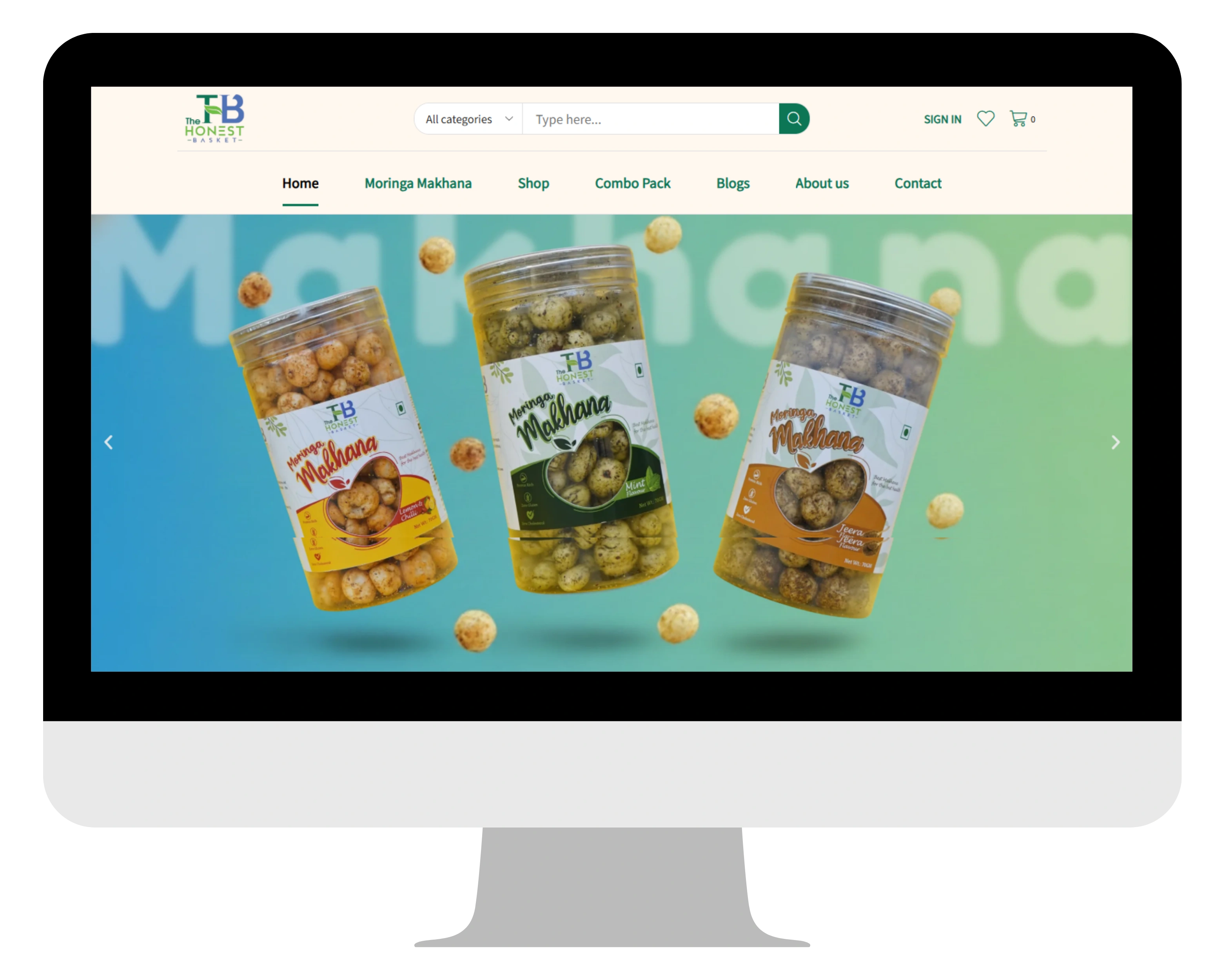 Kajaria Ceramics website preview